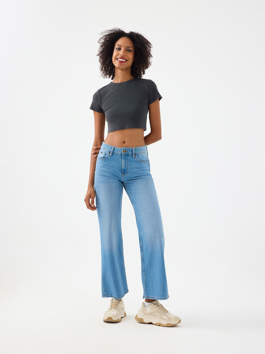 Crop Kadın Tshirt K.kol