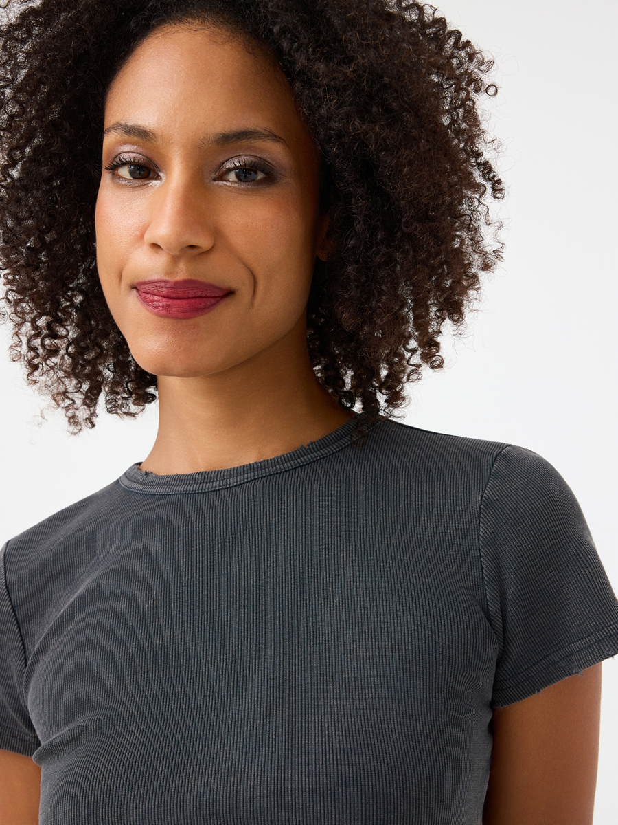 Crop Kadın Tshirt K.kol