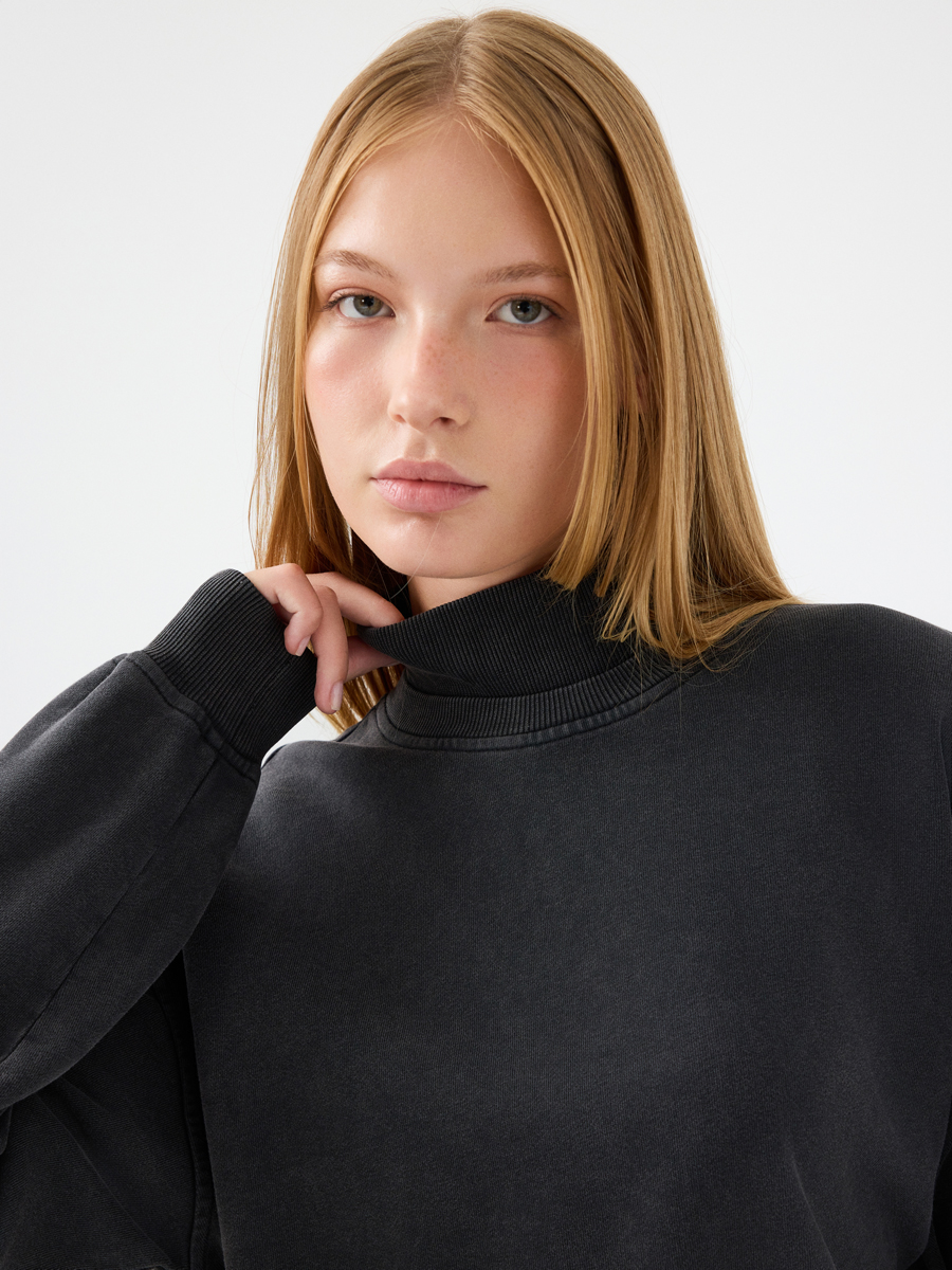 Oversize Kadın Sweatshirt