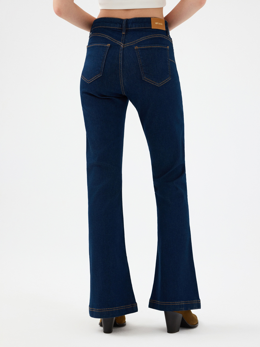 Flare Slim Fit Kadın Pantolon