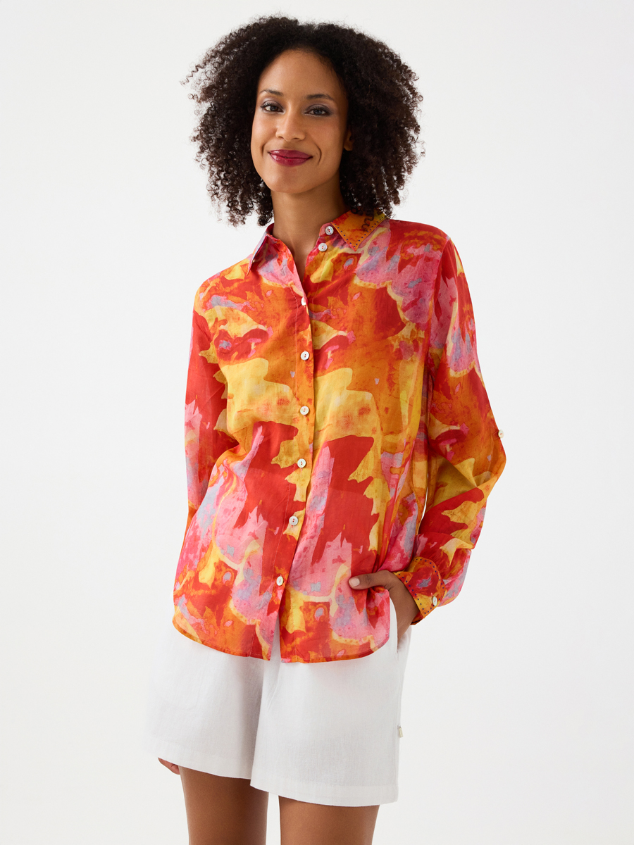 Regular Fit Kadın Gömlek U.kol