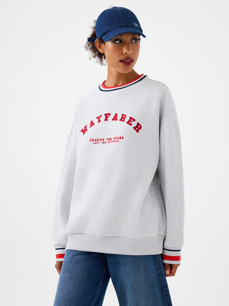 Oversize Kadın Sweatshirt