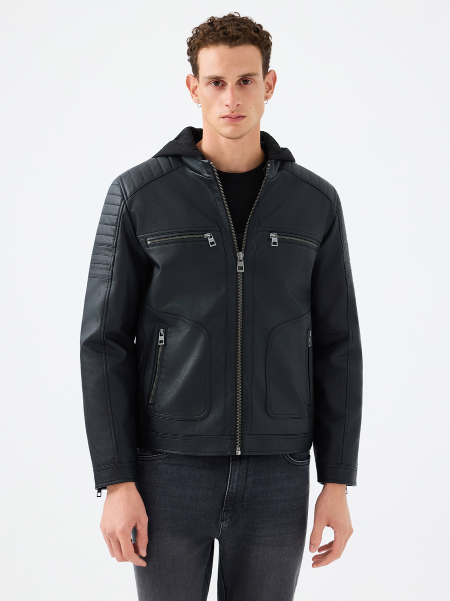 Regular Fit Erkek Mont Pu