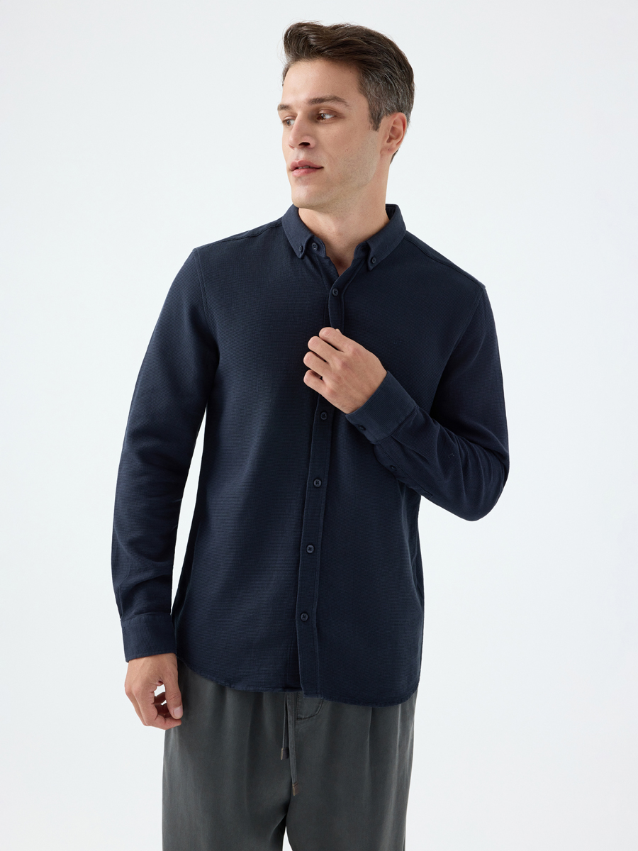 Regular Fit Erkek Gömlek U.kol