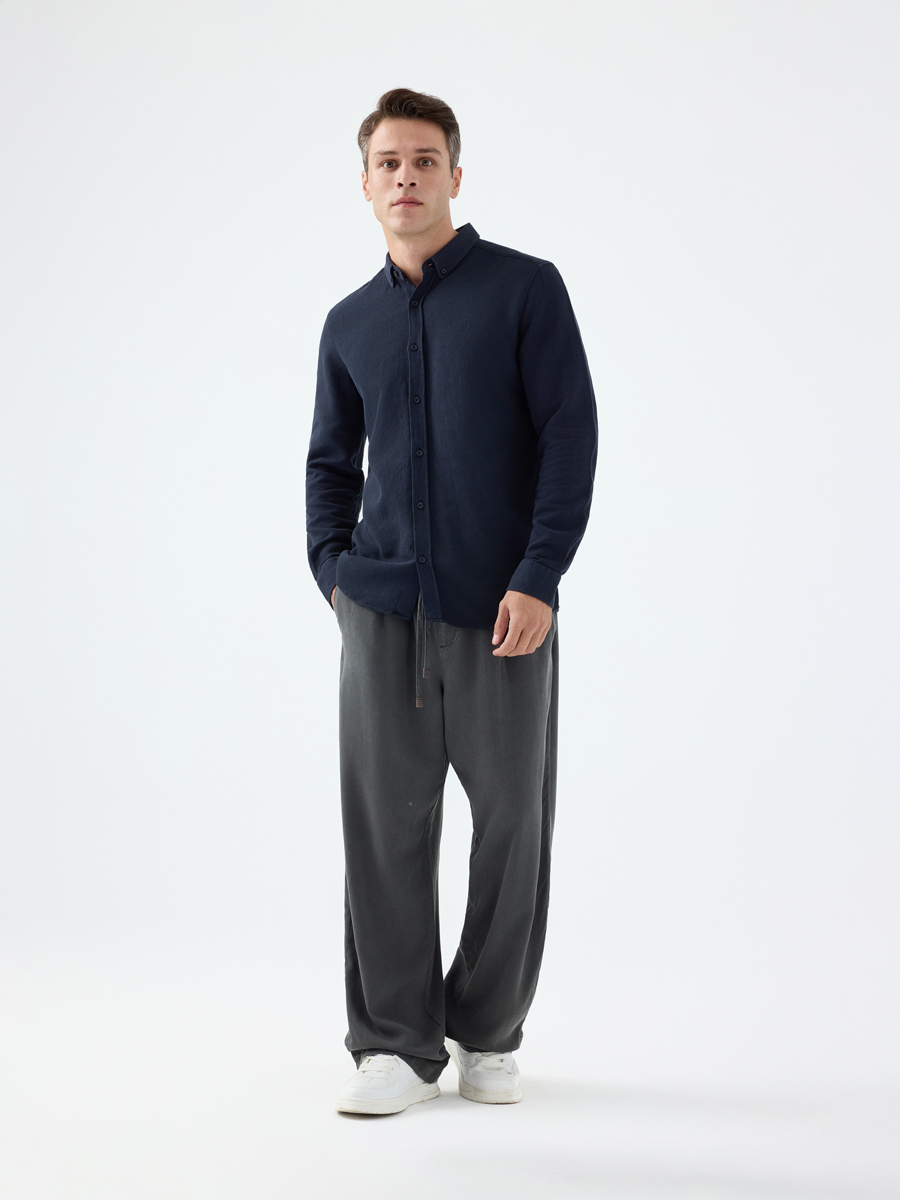 Regular Fit Erkek Gömlek U.kol