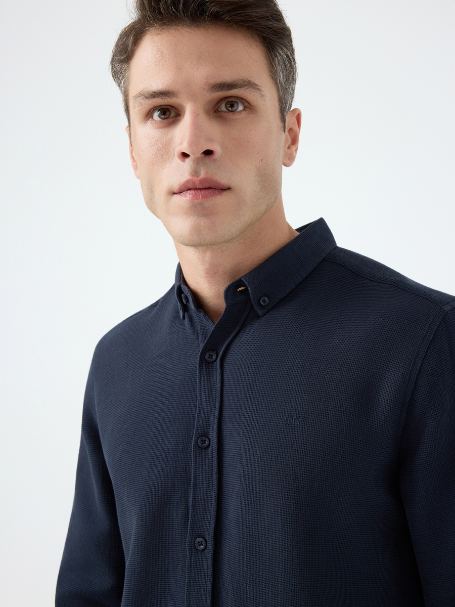 Regular Fit Erkek Gömlek U.kol