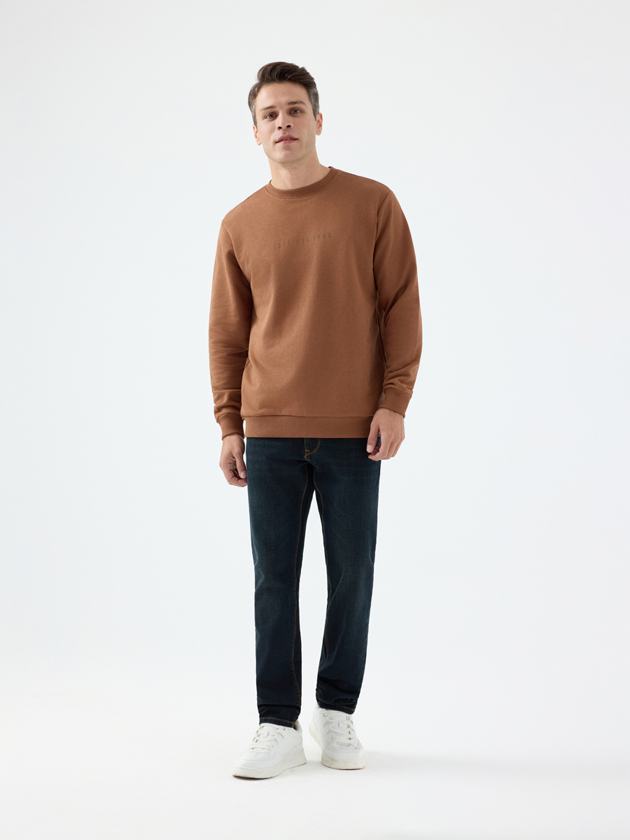 Regular Fit Erkek Sweatshirt