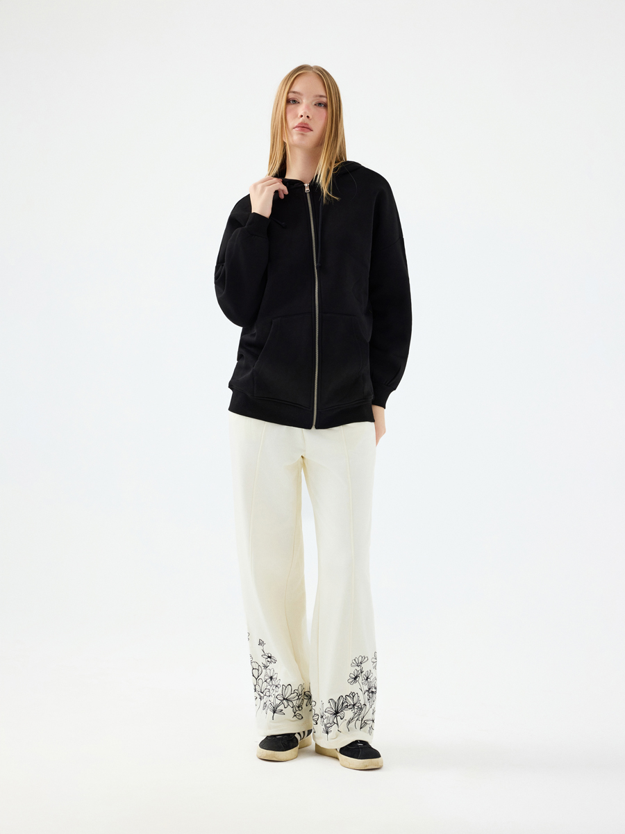 Straight Fit Kadın Eşofman Altı