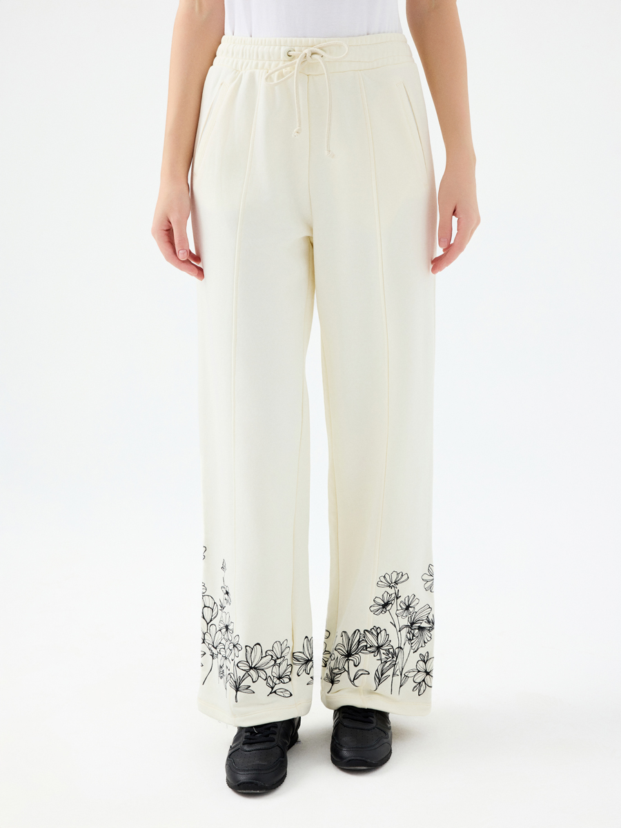 Straight Fit Kadın Eşofman Altı