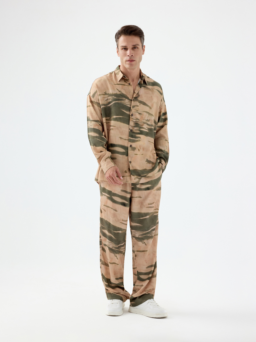 Relax Fit Erkek Gömlek U.kol