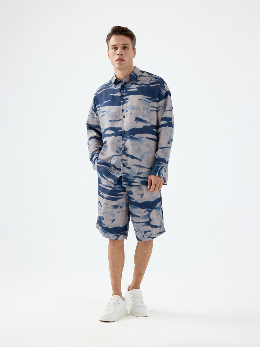 Relax Fit Erkek Gömlek U.kol