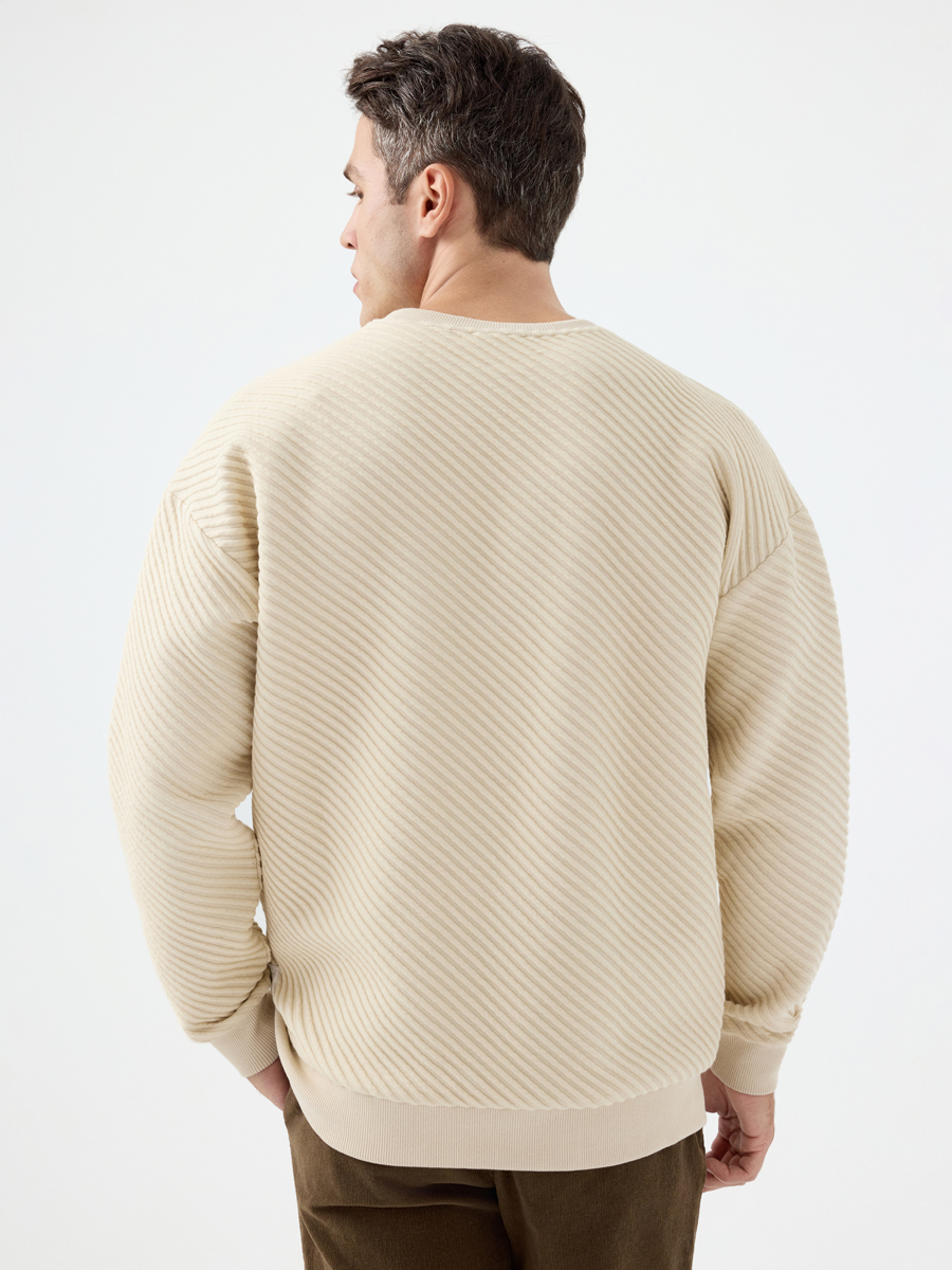 Oversize Fit Erkek Sweatshirt