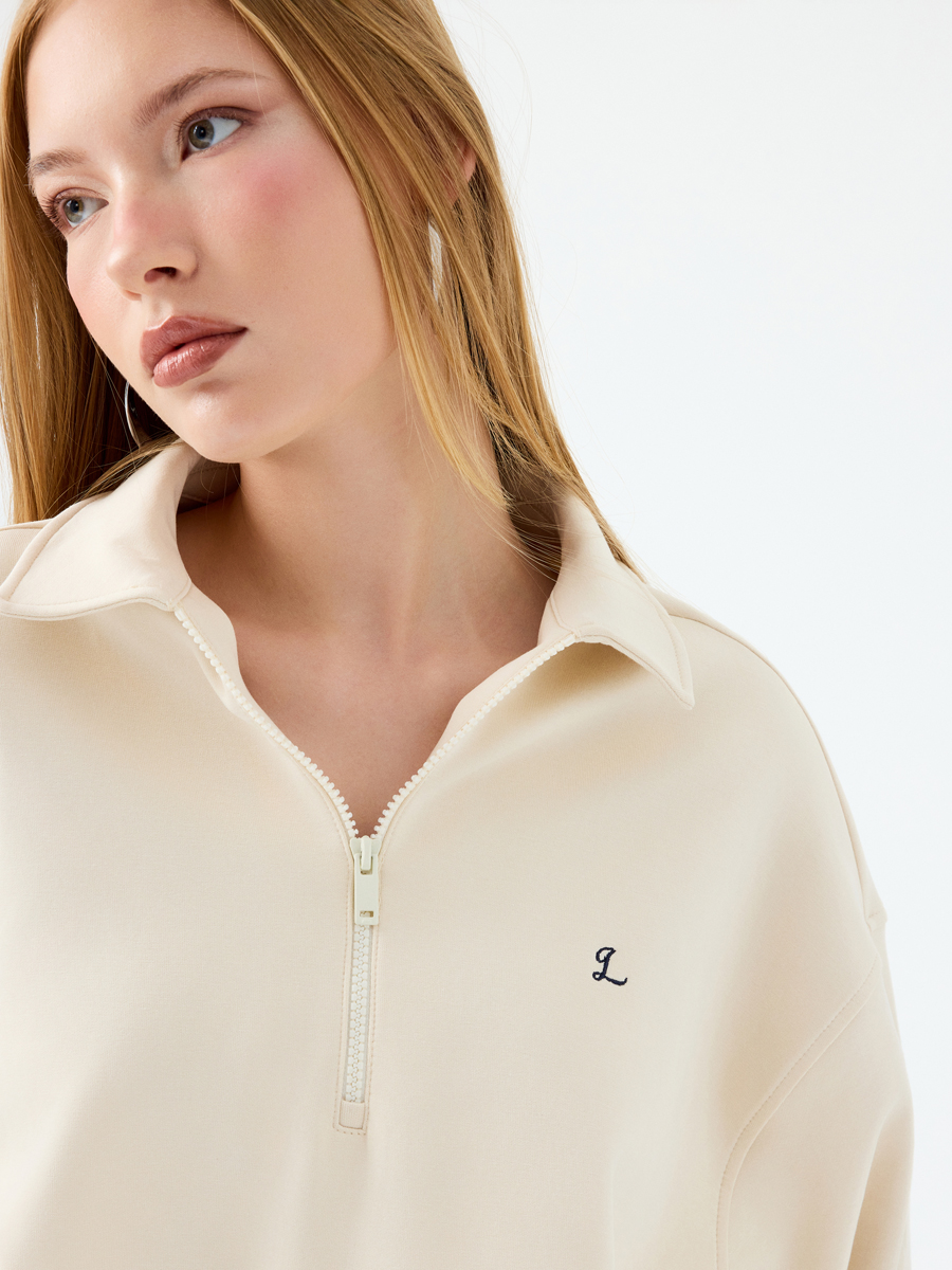 Oversize Fit Kadın Sweatshirt