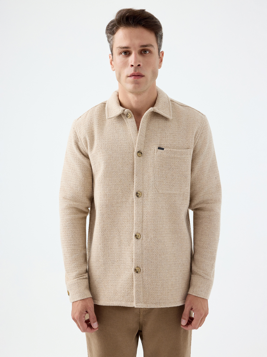 Relax Fit Erkek Gömlek U.kol