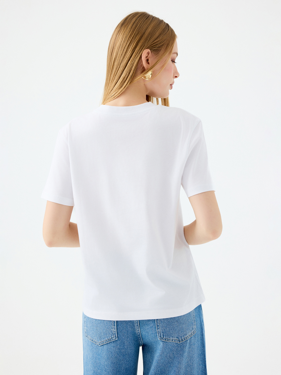 Box Fit Kadın Tshirt K.kol