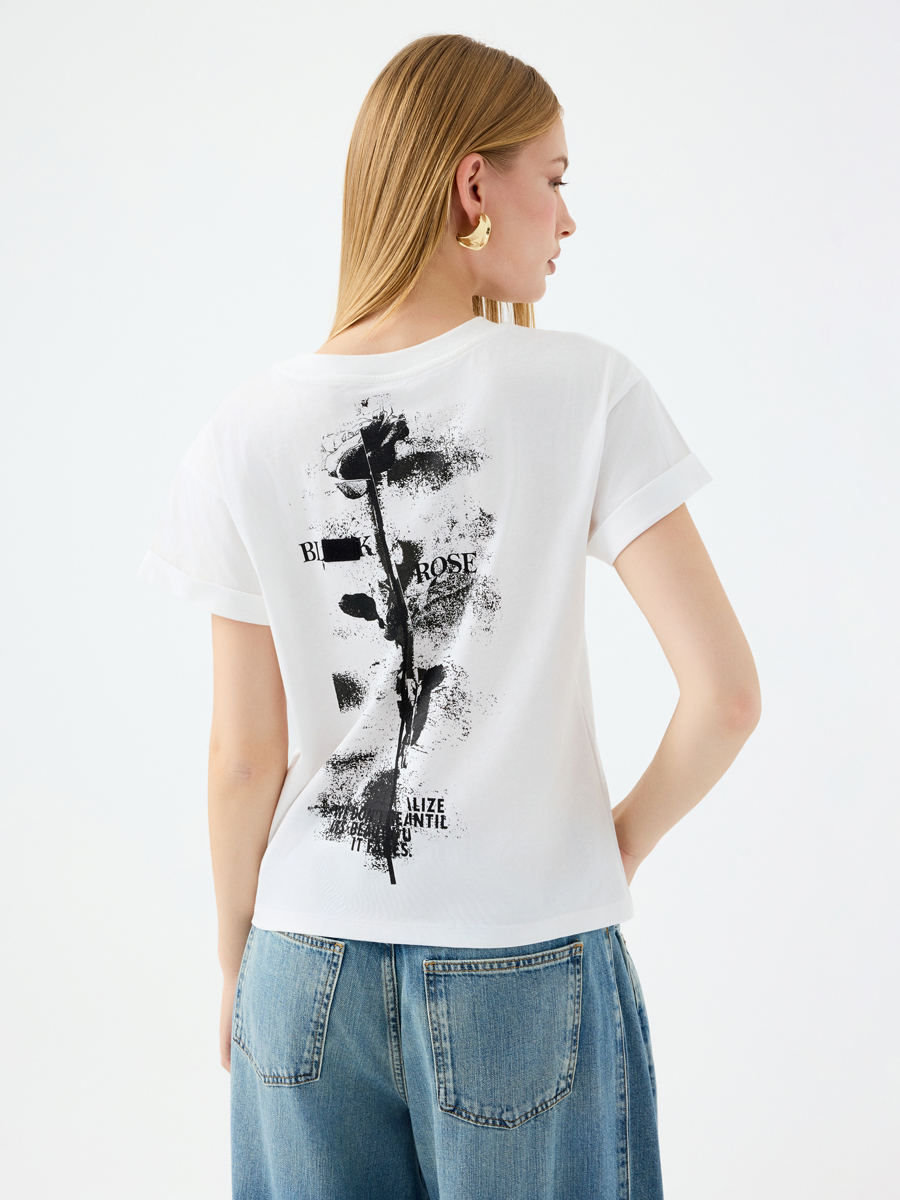 Slim Fit Kadın Tshirt K.kol