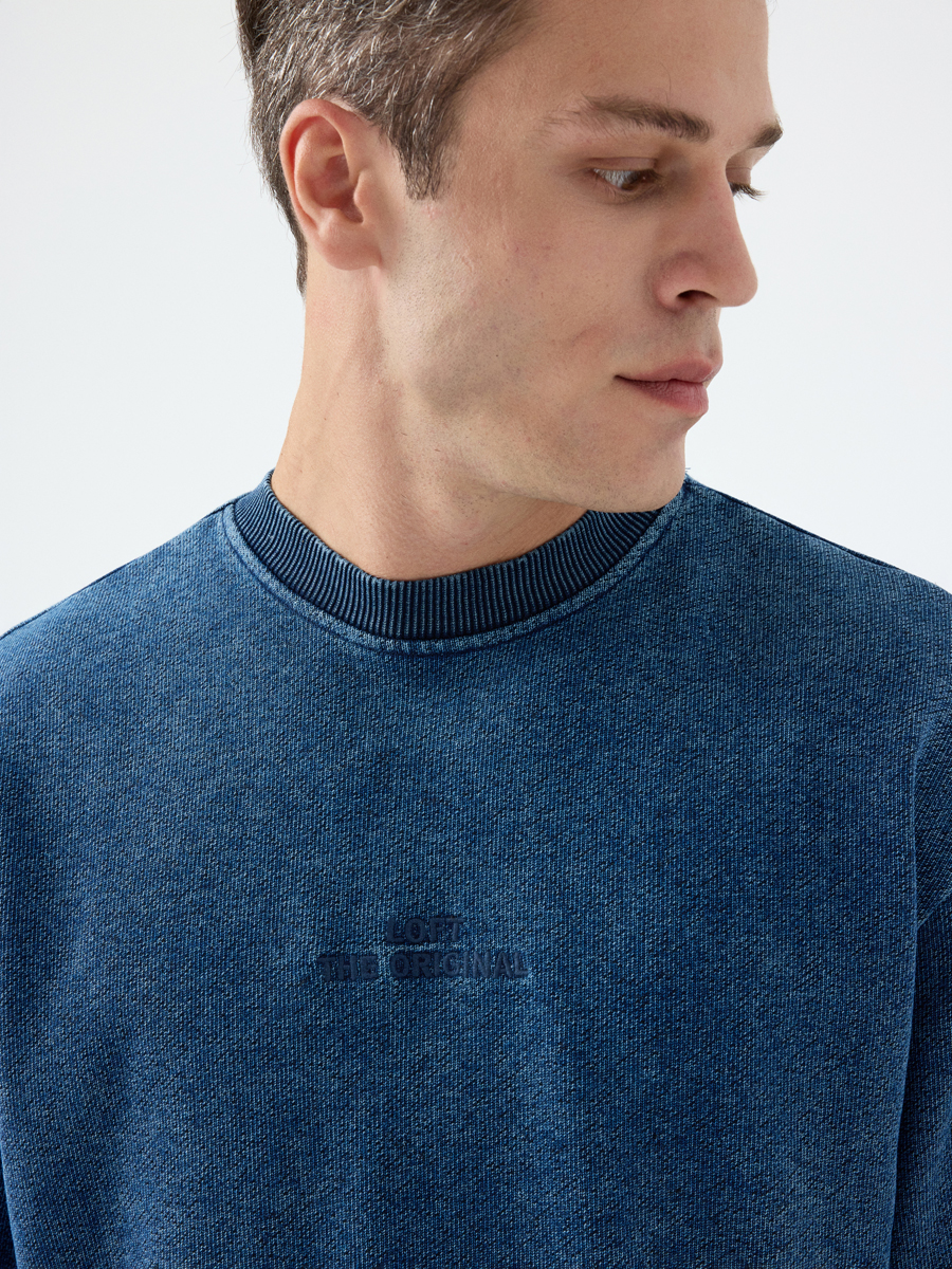 Oversize Fit Erkek Sweatshirt