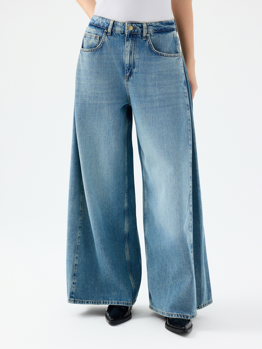 Palazzo Regular Fit Kadın Pantolon