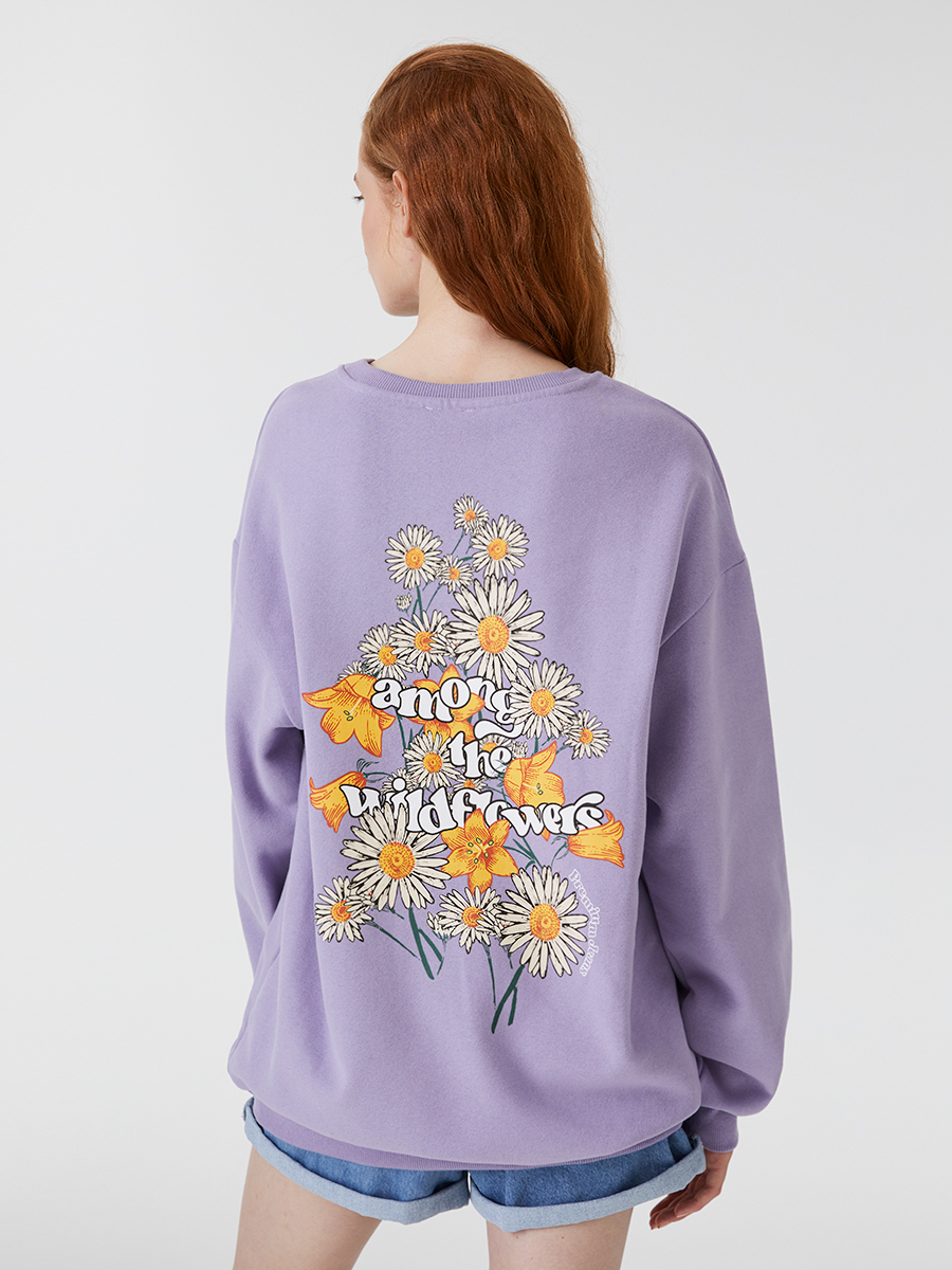 Oversize Kadın Sweatshirt