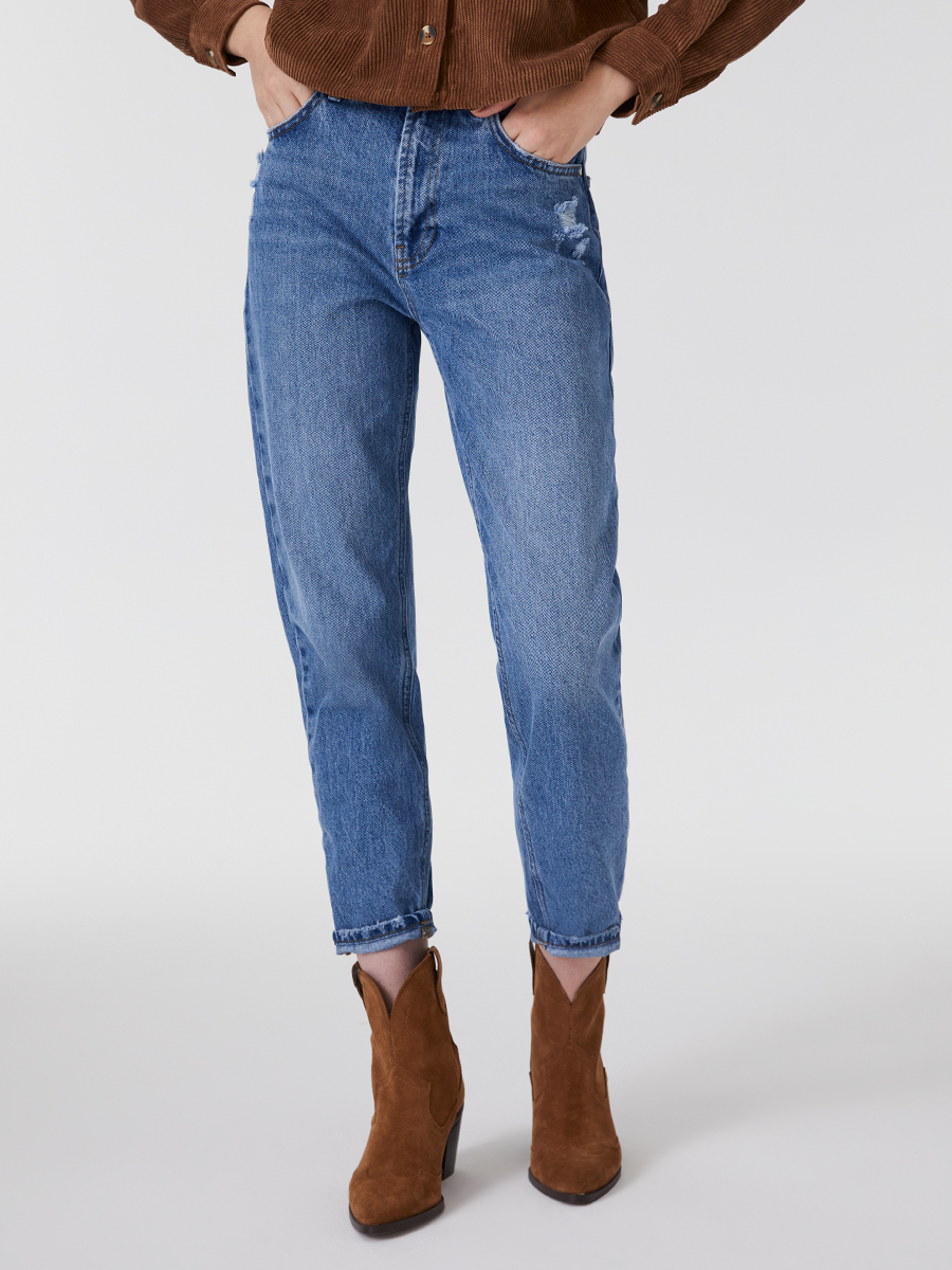 Mom Regular Fit Kadın Pantolon