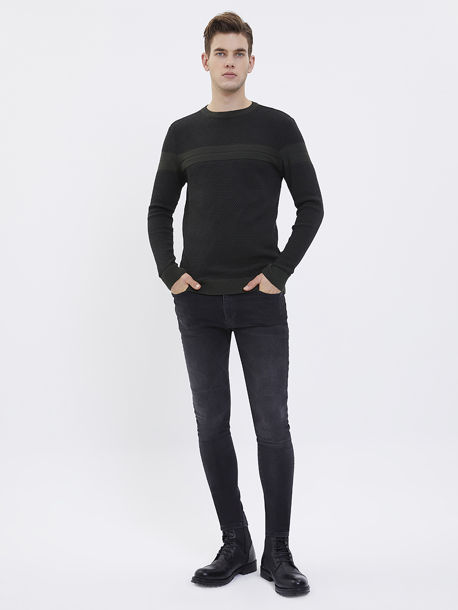 Slim Fit Erkek Kazak