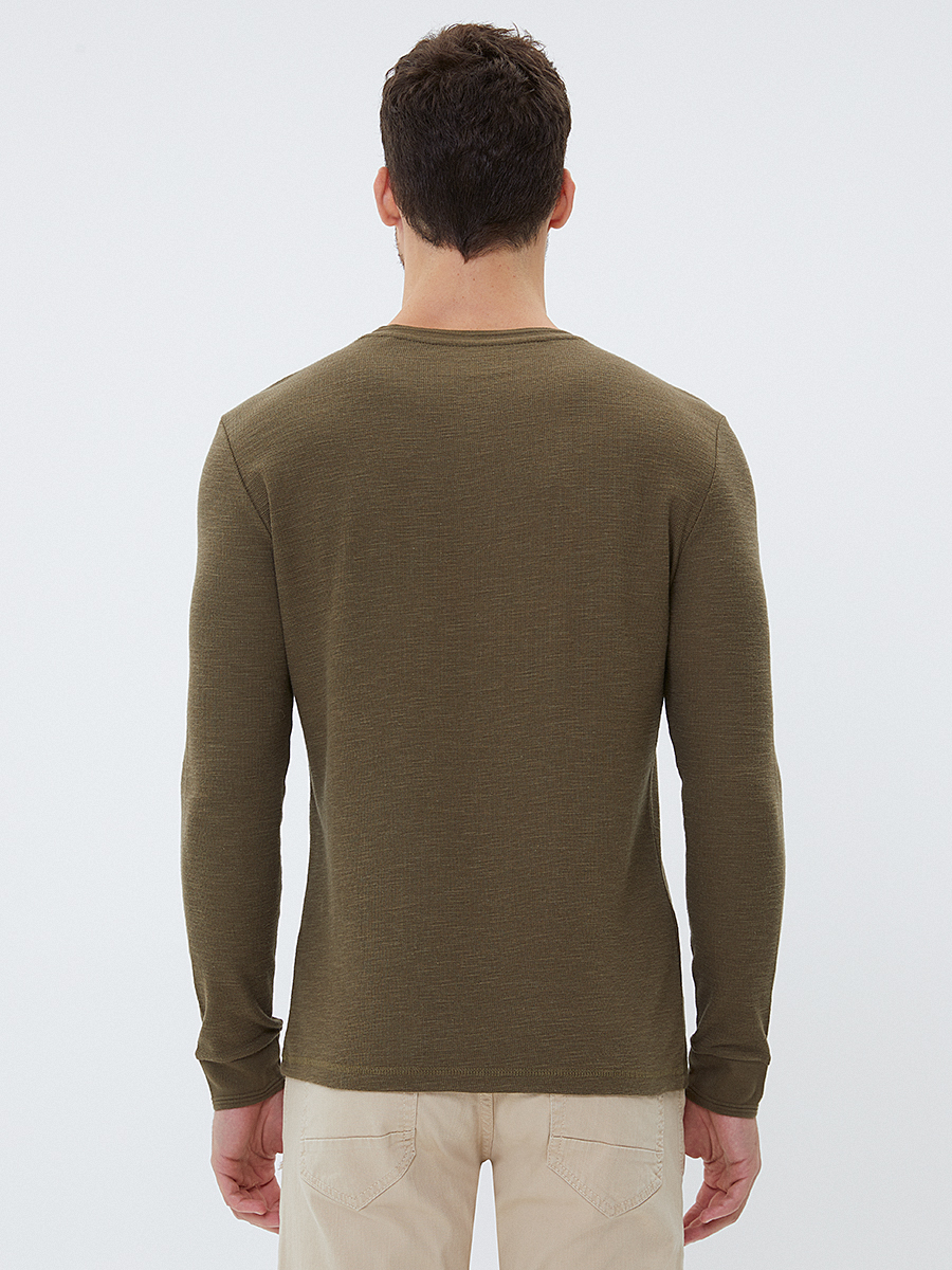Slim Fit Erkek Tshirt U.kol
