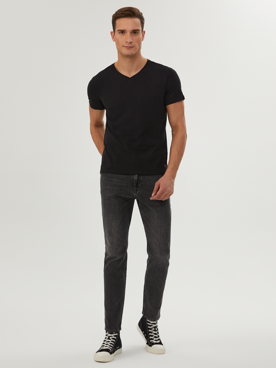 Slim Fit Erkek Tshirt K.kol