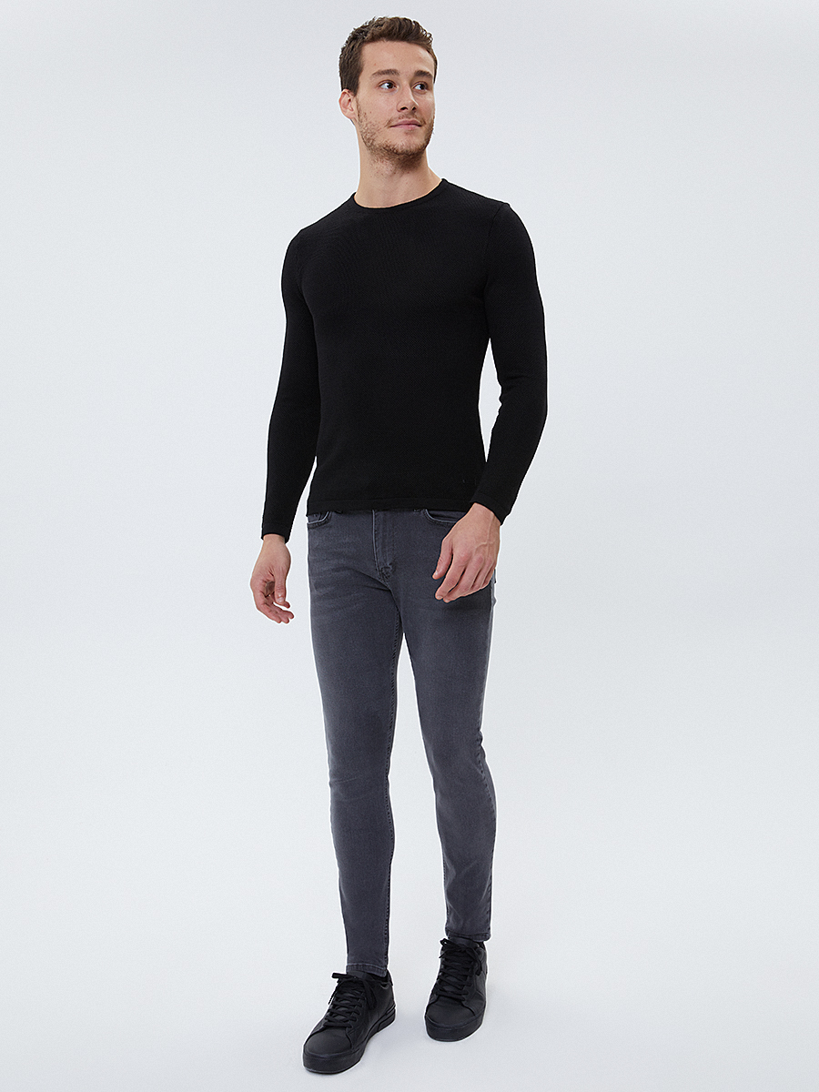 Slim Fit Erkek Kazak