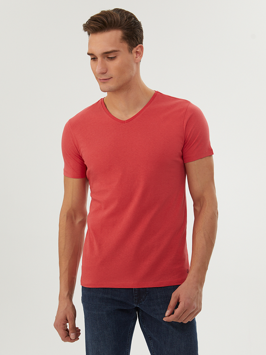 Slim Fit Erkek Tshirt K.kol