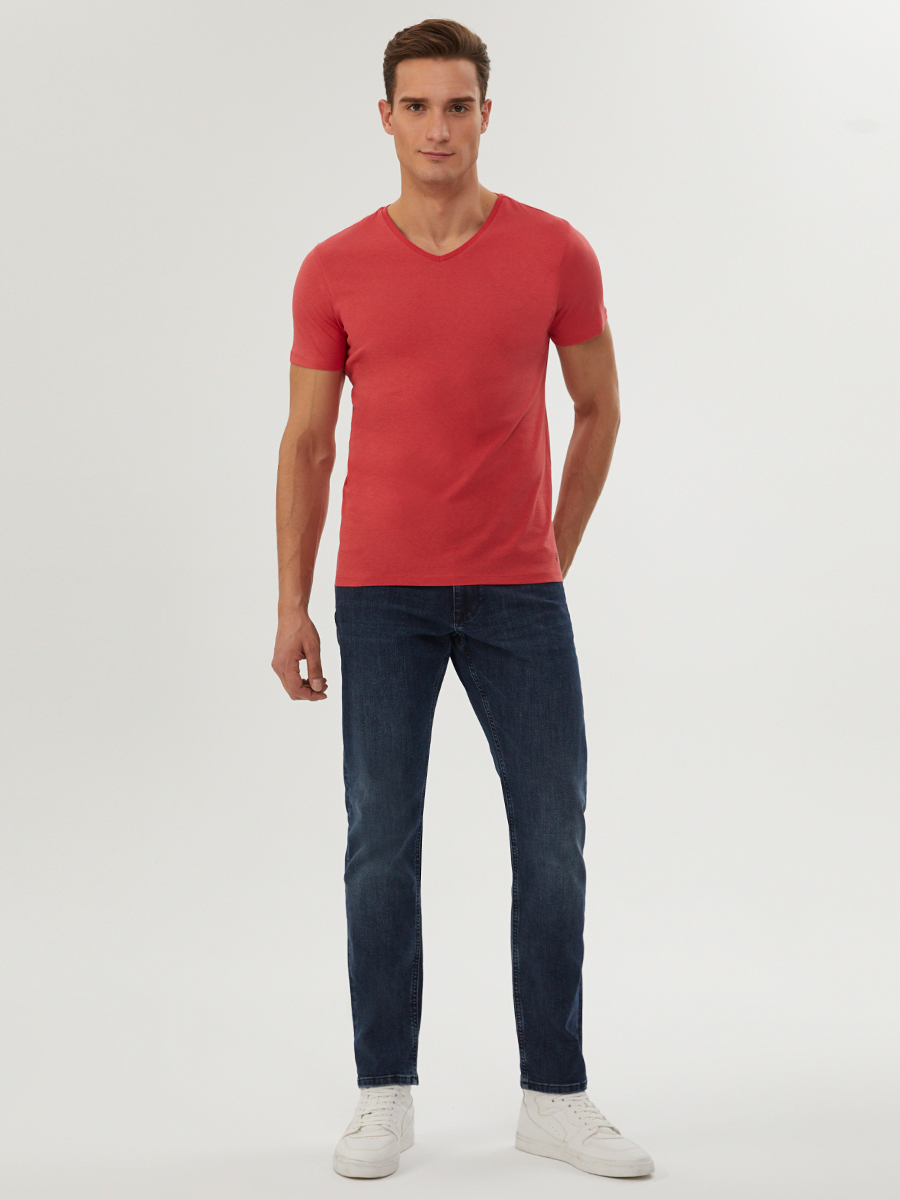 Slim Fit Erkek Tshirt K.kol