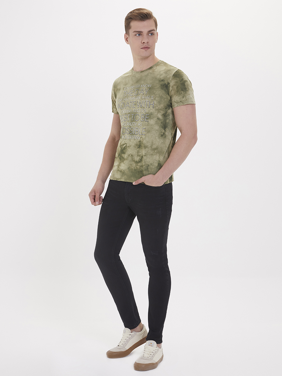 Slim Fit Erkek Tshirt K.kol