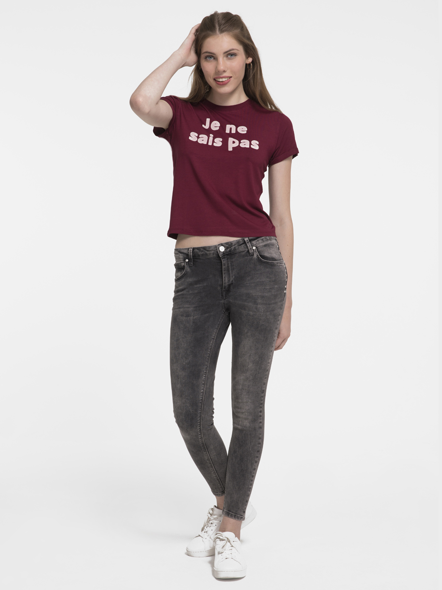 Nicole Skinny Fit Kadın Pantolon