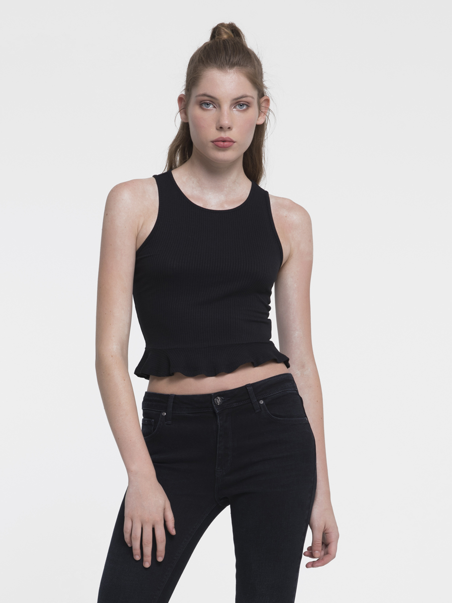 Slim Fit Kadın Atlet