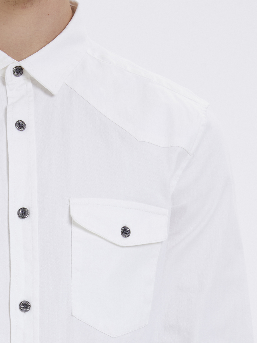 Slim Fit Erkek Gömlek U.kol
