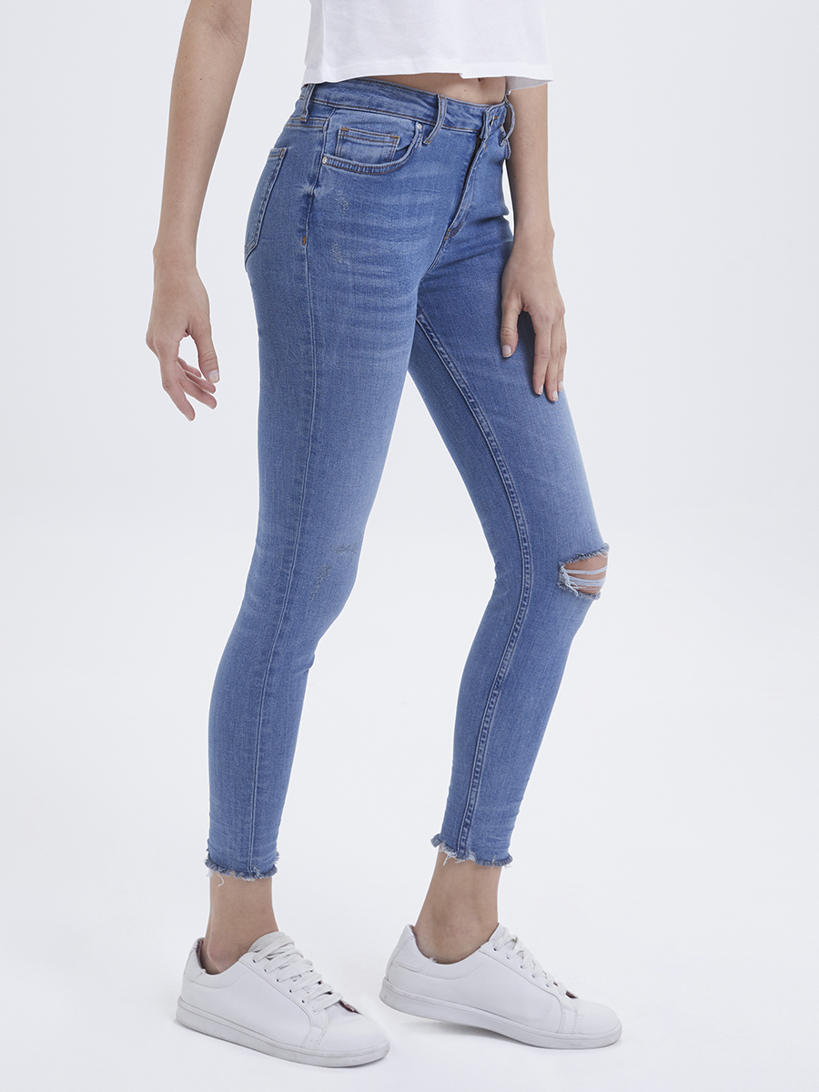 Nicole Skinny Fit Kadın Pantolon