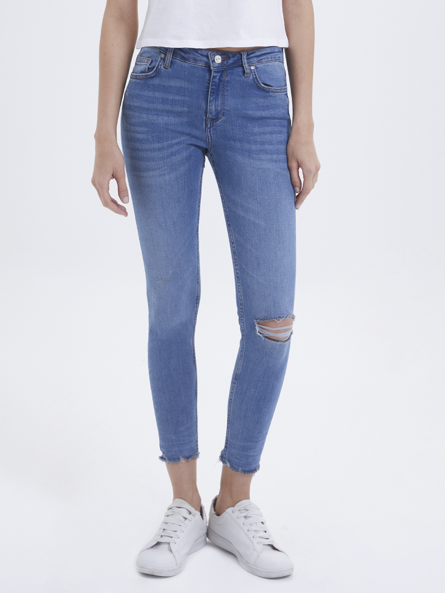 Nicole Skinny Fit Kadın Pantolon