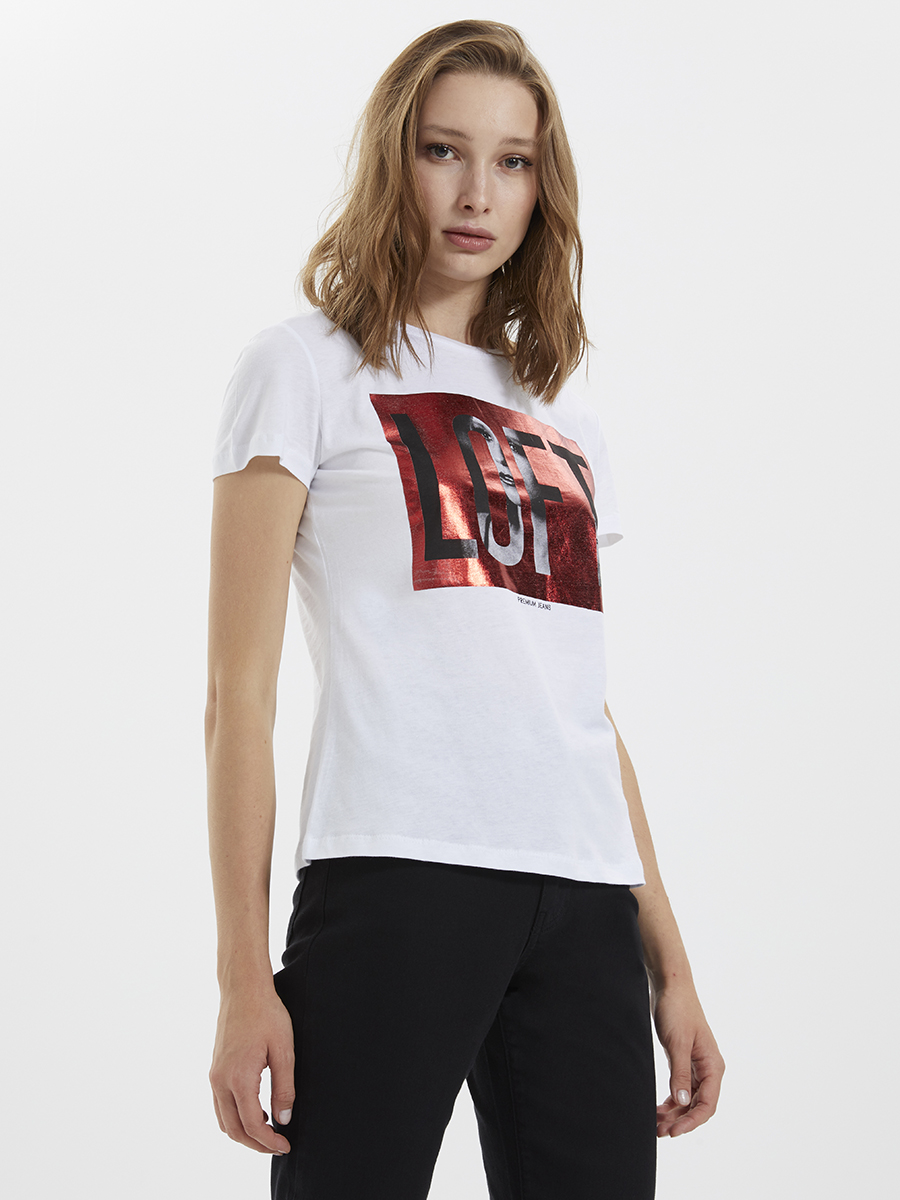 Slim Fit Kadın Tshirt K.kol