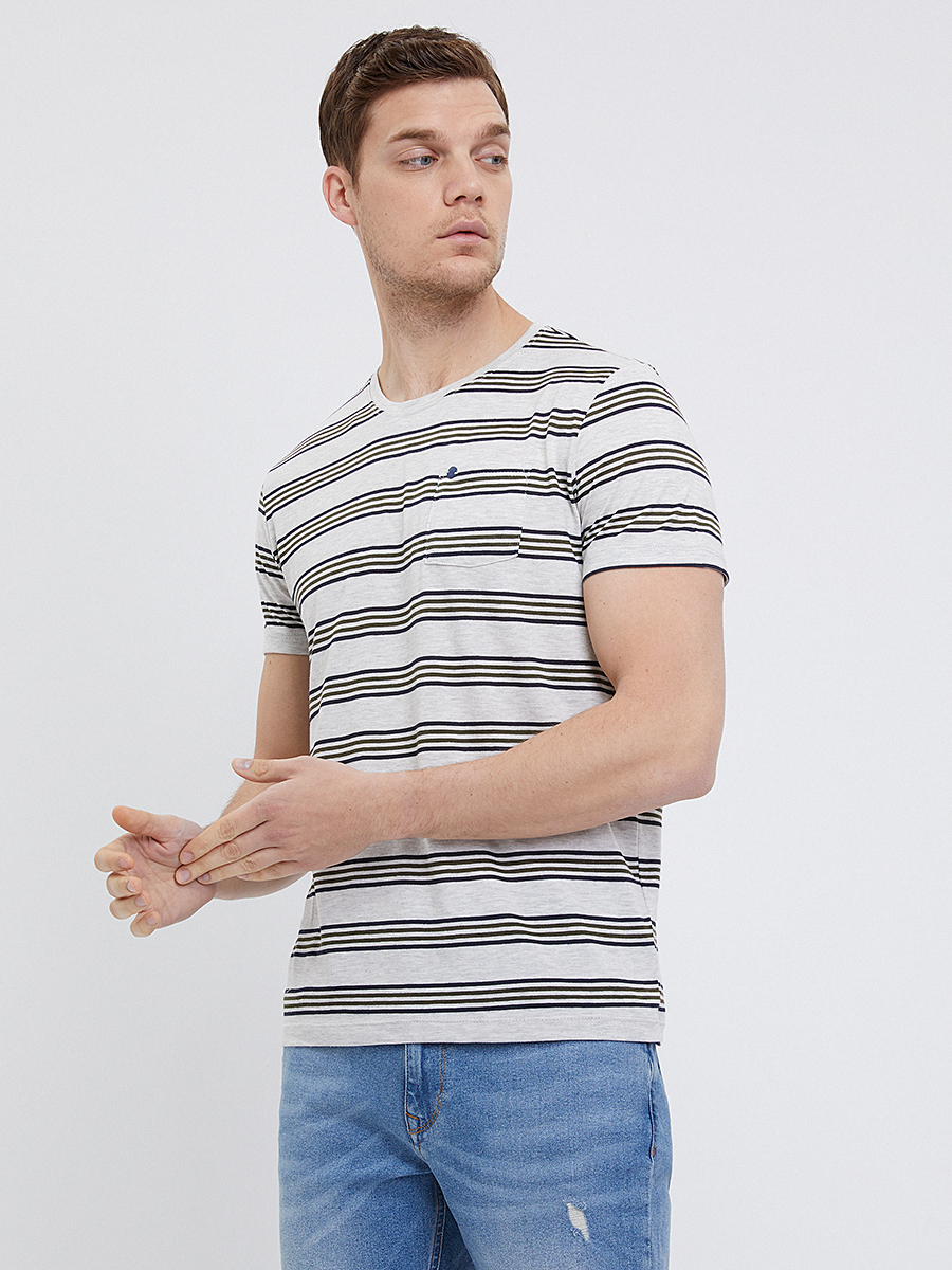 Slim Fit Erkek Tshirt K.kol