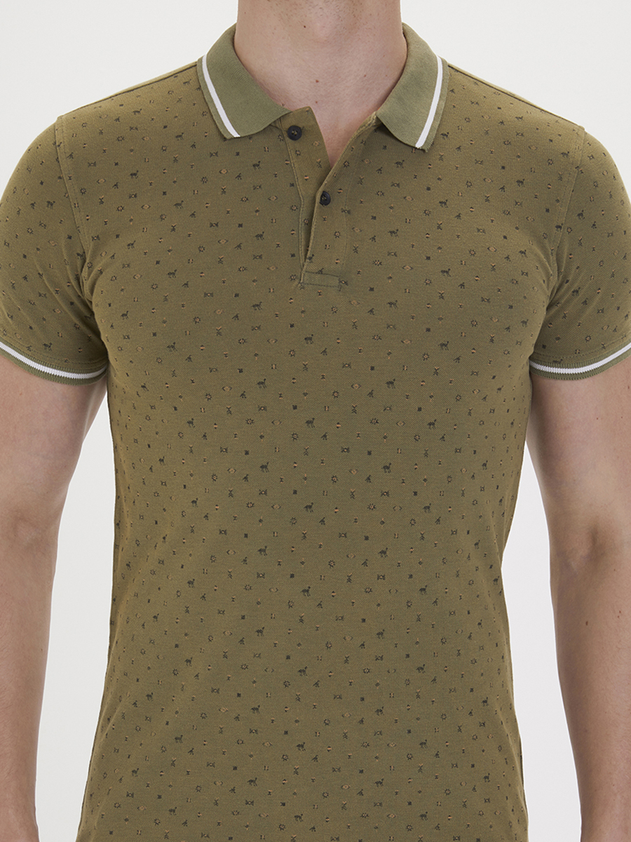 Slim Fit Erkek Polo K.kol