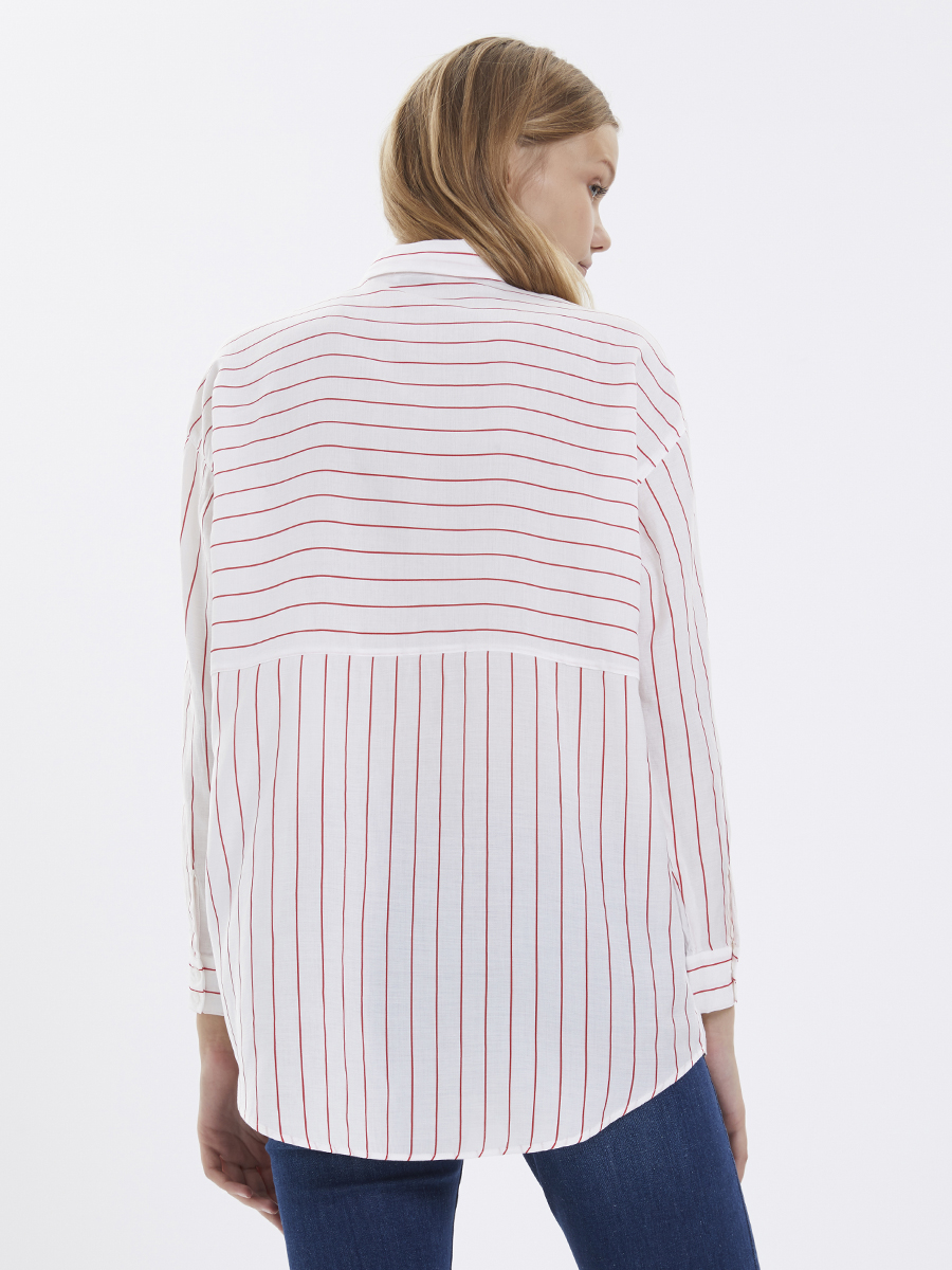 Regular Fit Kadın Gömlek U.kol