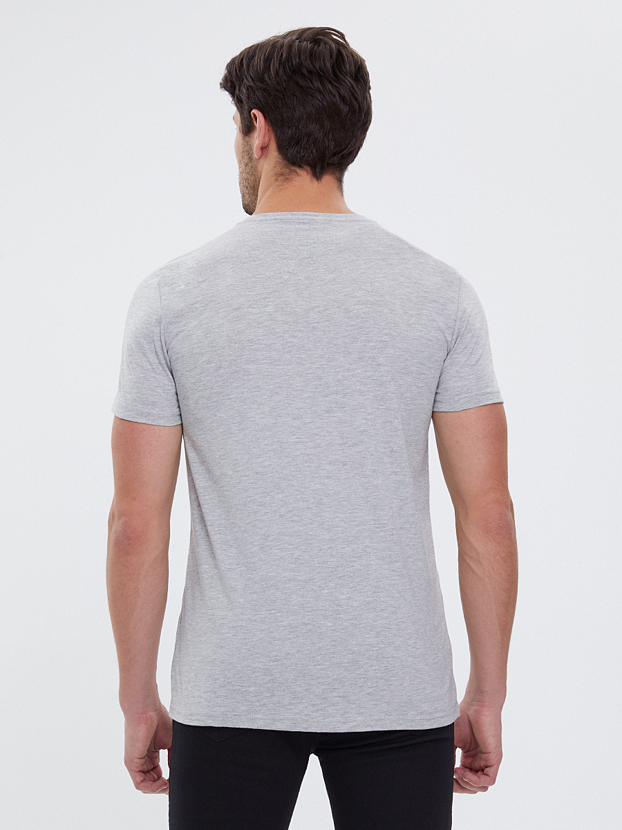 Slim Fit Erkek Tshirt K.kol