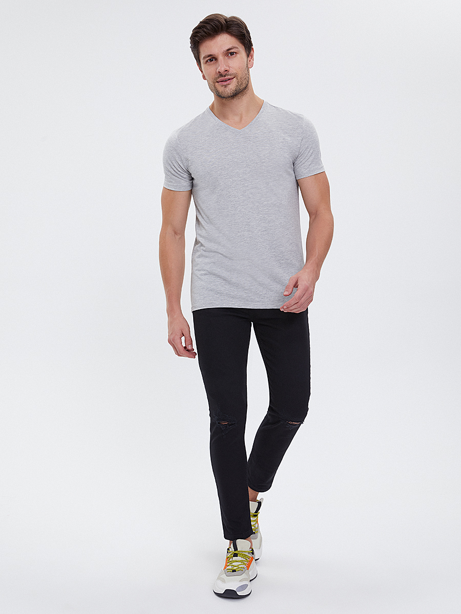 Slim Fit Erkek Tshirt K.kol