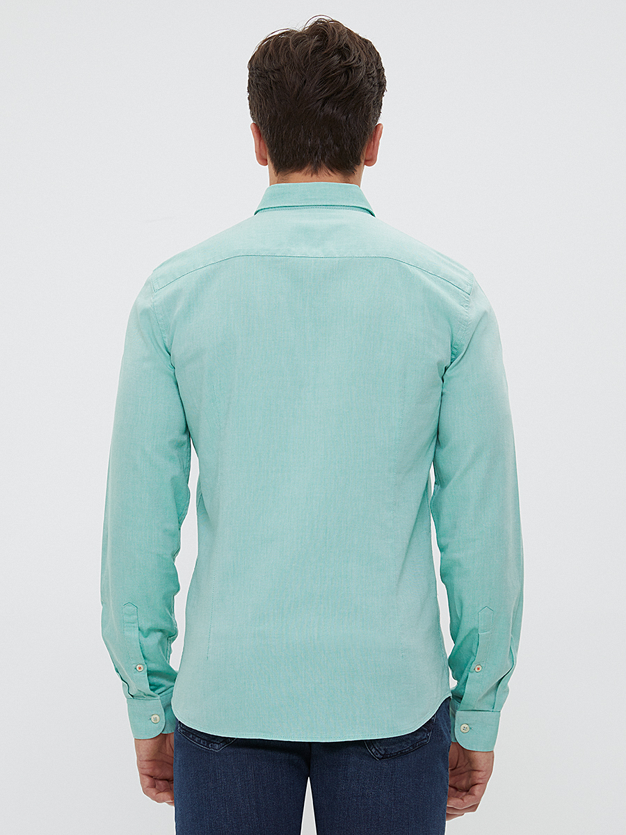 Slim Fit Erkek Gömlek U.kol