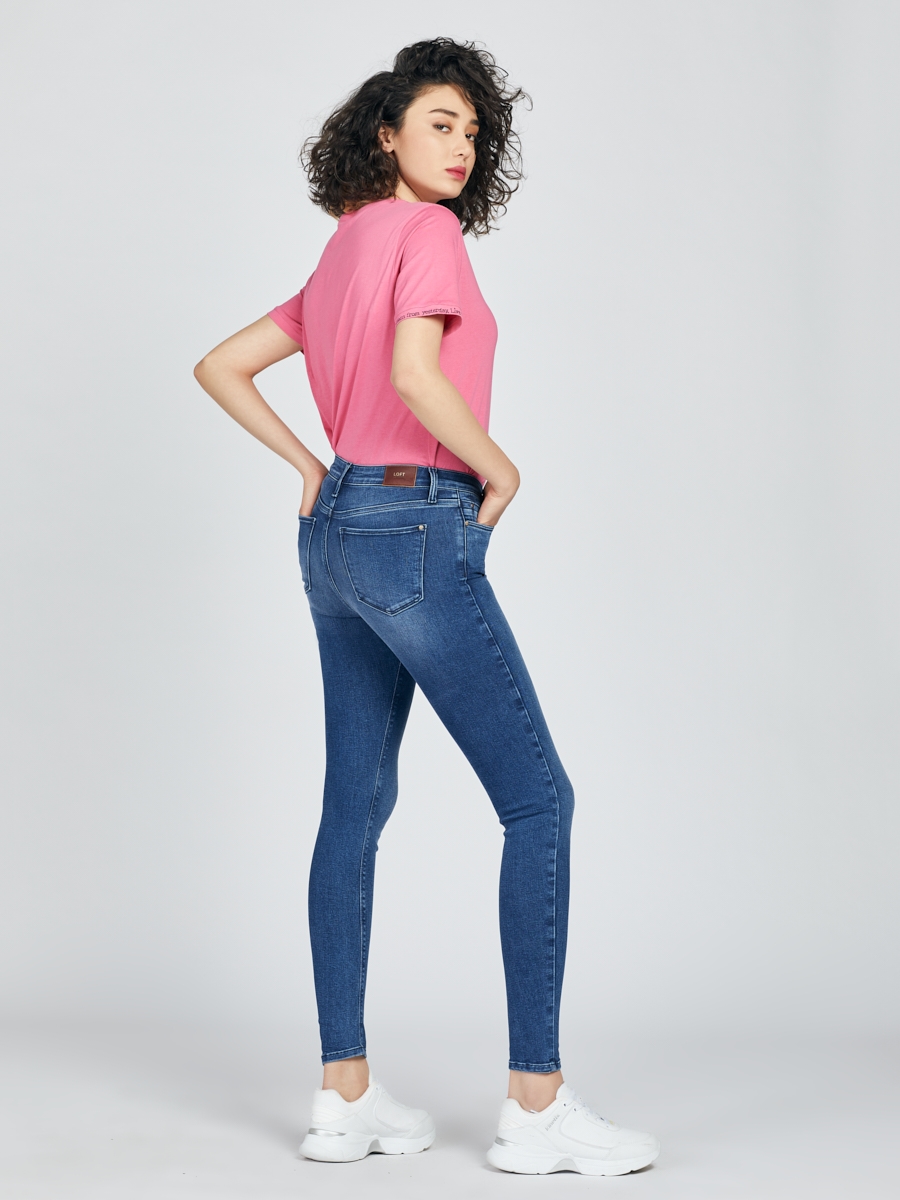 Nicole Skinny Fit Kadın Pantolon