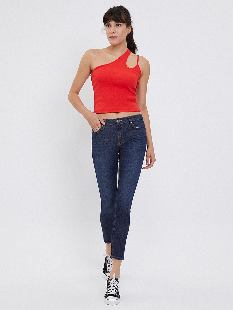 Nicole Skinny Fit Kadın Pantolon