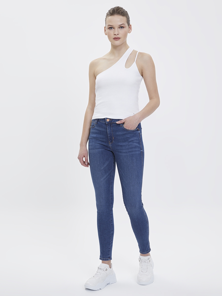 Nicole Skinny Fit Kadın Pantolon