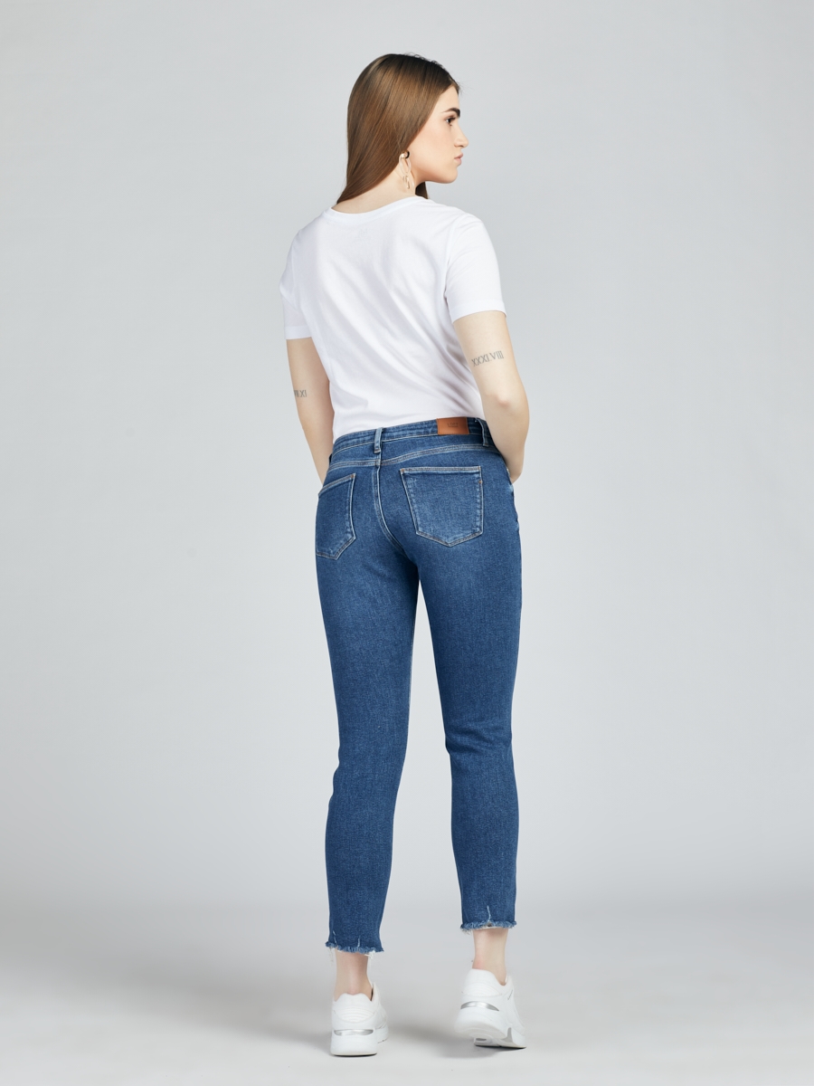 Girlfriend Ultra Slim Fit Kadın Pantolon