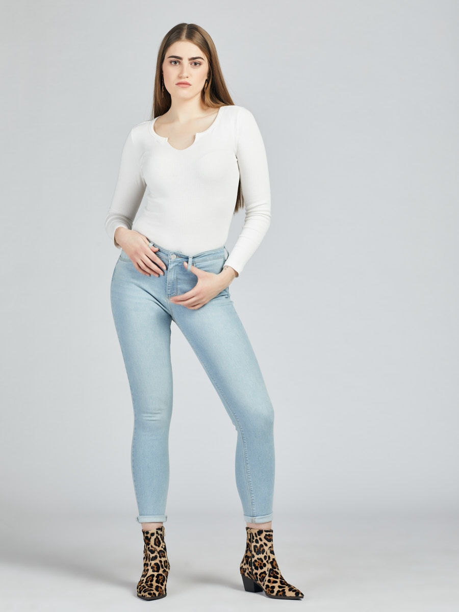 Nicole Skinny Fit Kadın Pantolon