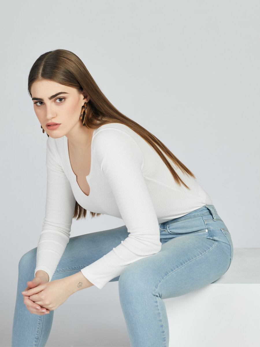 Nicole Skinny Fit Kadın Pantolon