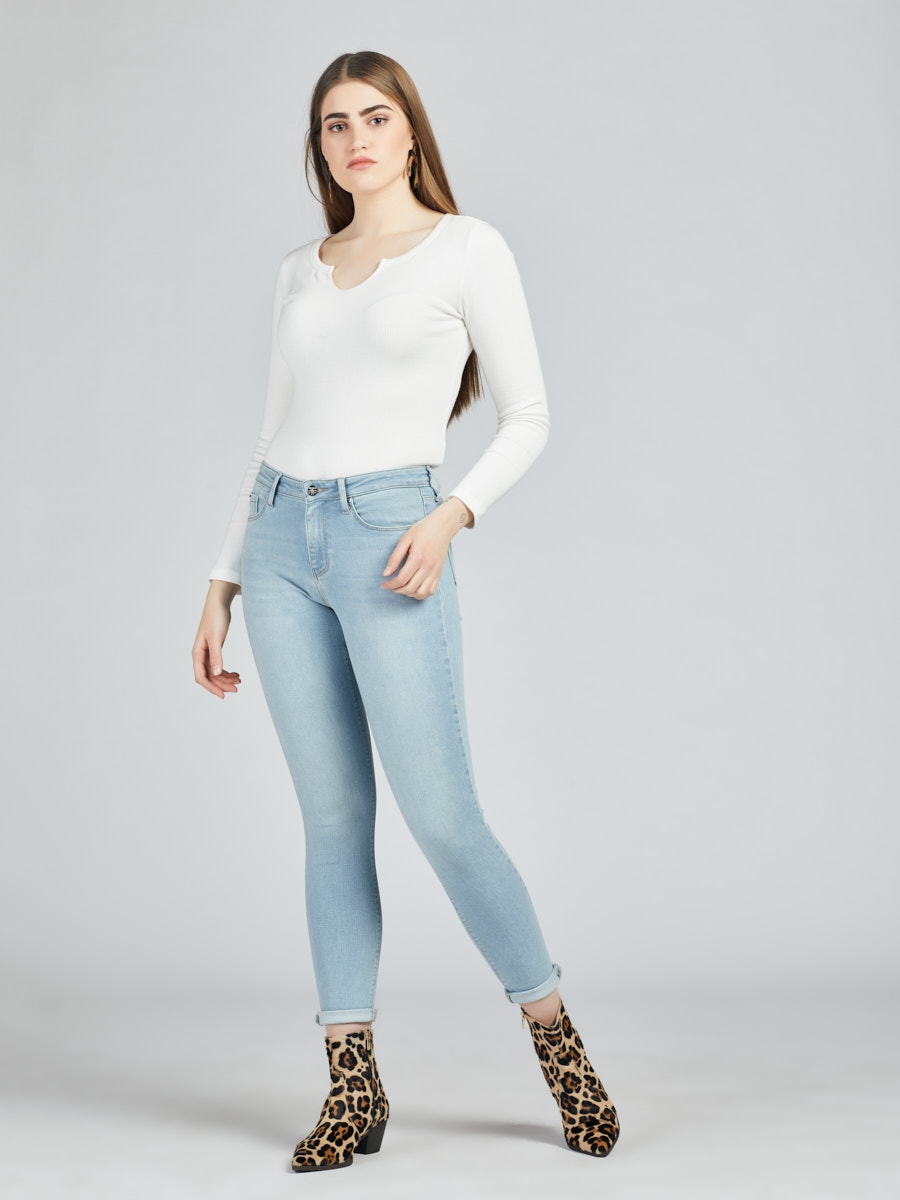 Nicole Skinny Fit Kadın Pantolon